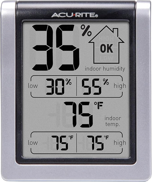 AcuRite Wireless Digital Indoor Thermometer and Hygrometer Monitor by AcuRite