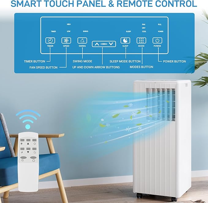 8000 BTU Portable Air Conditioner - Image 2