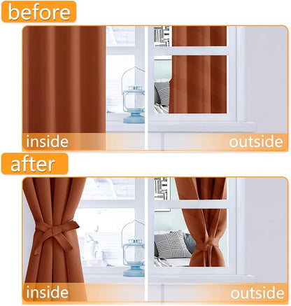 Hiasan Fall Blackout Curtains for Bedroom - Image 5