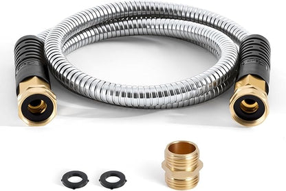 Cesun Short Garden Hose 3 feet, Small Metal Leader Hose, Drinking Water Hose by Cesun