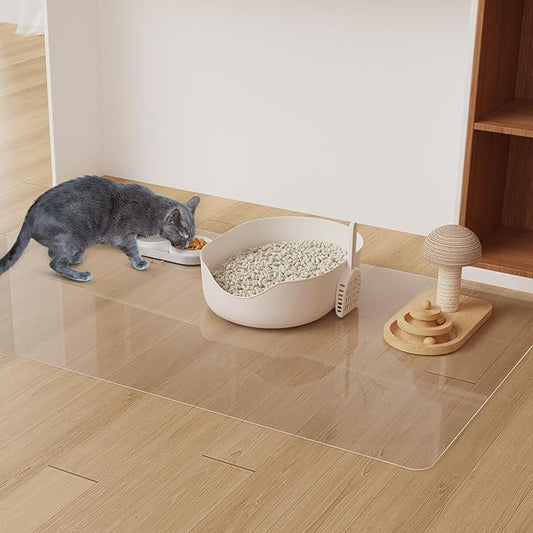 4'×6' Crystal Transparent Floor Protector by Unknown