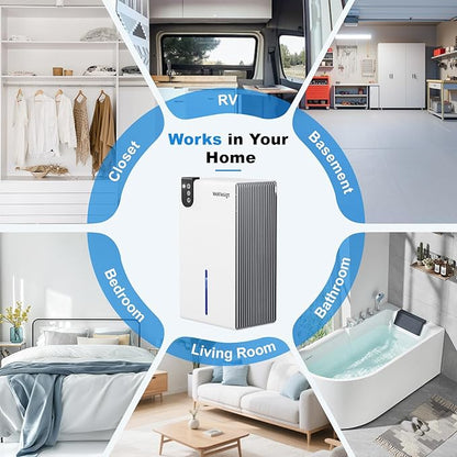 Dehumidifier for Home 1000 Sq. Ft. Smart Dehumidifier - Image 8