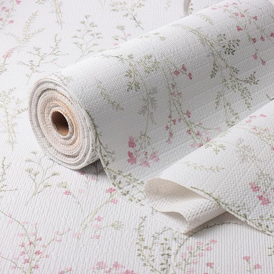 Floral Drawer and Shelf Liner for Cabinets, Non-Adhesive and Strong Non-Slip by Amiitay