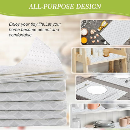 Cooyes 12 PCS Refrigerator Liners, Refrigerator Shelf Liners and Mats - Image 5