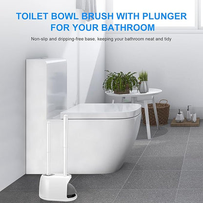 SetSail Toilet Brush and Plunger Set, 2 Packs Toilet Plungers - Image 7