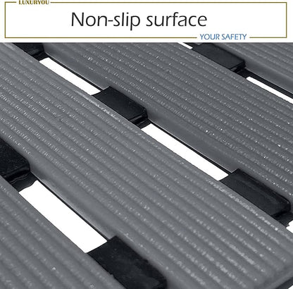Non Slip Bathtub Mat | Double-Layered Shower Floor Mat - Image 5