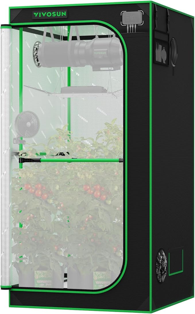 VIVOSUN P336 36"×36"×72" PRO Grow Tent, by VIVOSUN