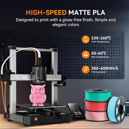 TECBEARS High Speed PLA 3D Printer Filament，Matte PLA Filament 1.75mm - Image 9