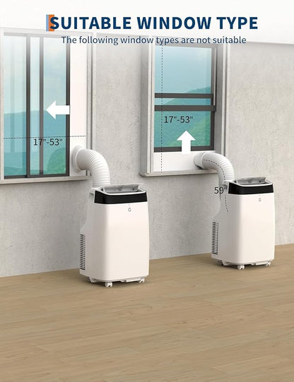 12, 000 BTU Portable Air Conditioner - 3 in-1 AC - Image 6