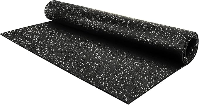 Flooring Inc's 1/4" Thick Tough Rubber Flooring Roll | Flexible Recycled Rubber by IncStores