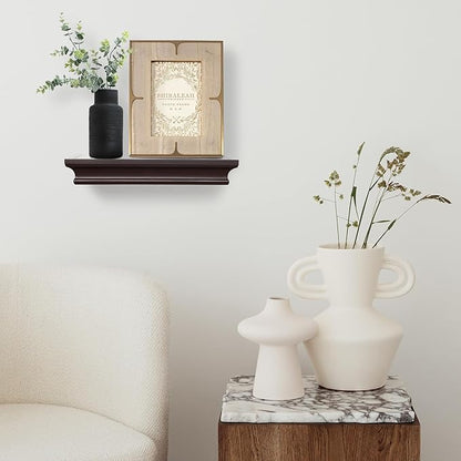 AHDECOR Floating Shelves Wall Mounted, Deeper Wall Storage Shelf - Image 2