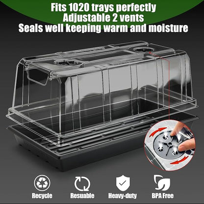 10 Pack 6.3" Tall Humidity Domes - Image 5