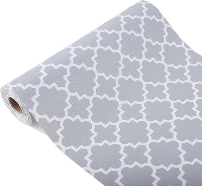 Shelf Liners for Kitchen Cabinets 18 Inch Wide X 20 Ft Non Adhesive Cabinet by GMEPOCH