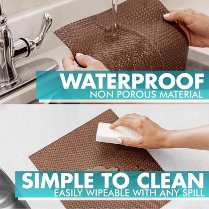 Shelf Liner, Drawer Liner & Kitchen Cabinet Liner – Thick Waterproof Rubber - Image 2