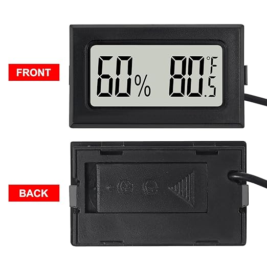 3Pcs Mini Digital Thermometer Hygrometer - Image 2