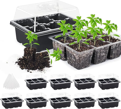 MIXC 10 Packs Seed Starter Tray Seed Starter Kit by MIXC
