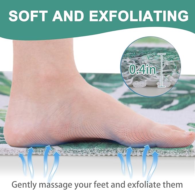 Square Shower Mat Non Slip: 32x32 Inch Extra Large Shower Mats - Image 4