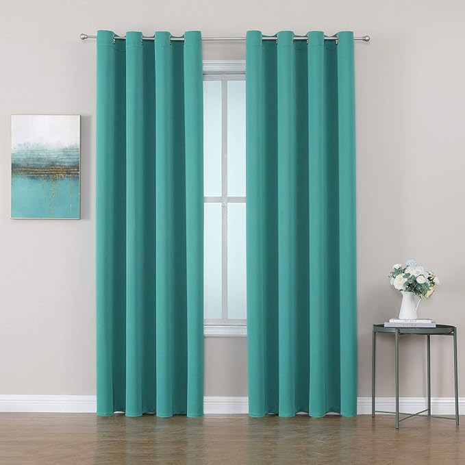 ChrisDowa Room Darkening Curtains 108 Inches Long 2 Panels Set by ChrisDowa