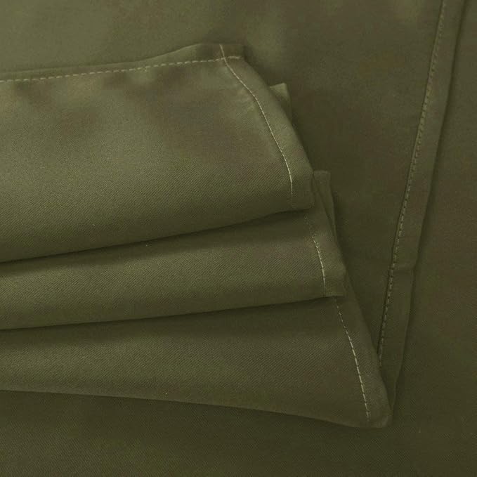 NICETOWN Olive Green Christmas Decoration Blackout Drape - Image 3