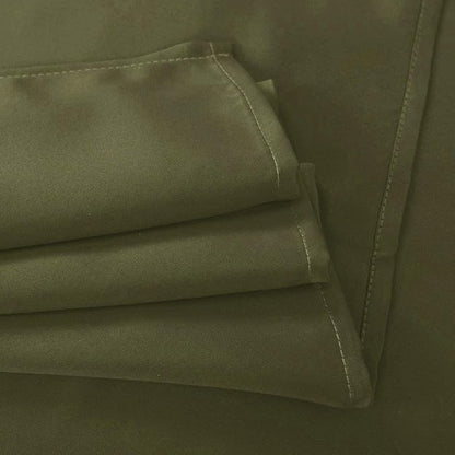 NICETOWN Olive Green Christmas Decoration Blackout Drape - Image 3