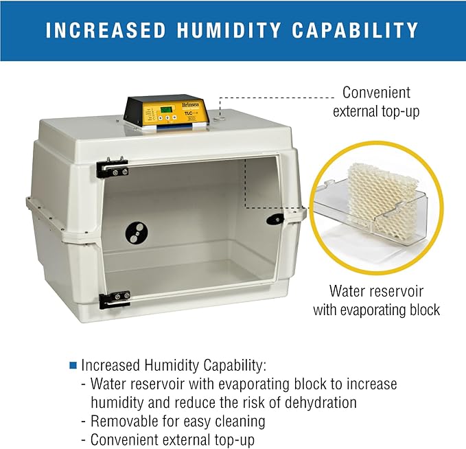 Brinsea TLC-50 Eco Series II Large Bird Brooder, Pet Recovery Incubator - Image 4