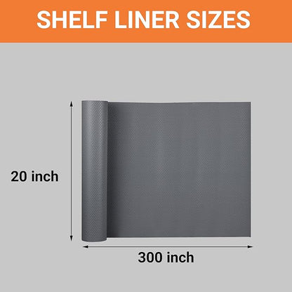 FLPMIX Cabinet Shelf Liner 20" Wide: Waterproof Kitchen Under Sink Mat - Image 9