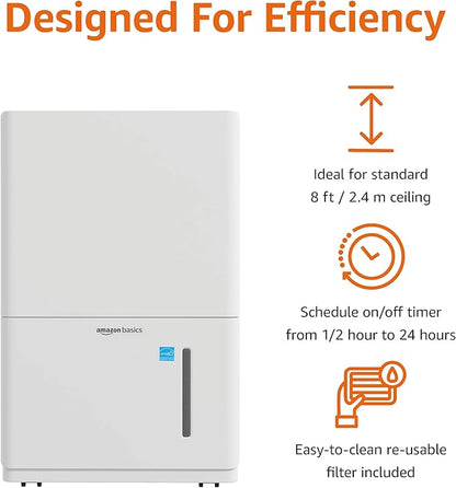 Amazon Basics 35-Pint Large Dehumidifier - Image 3