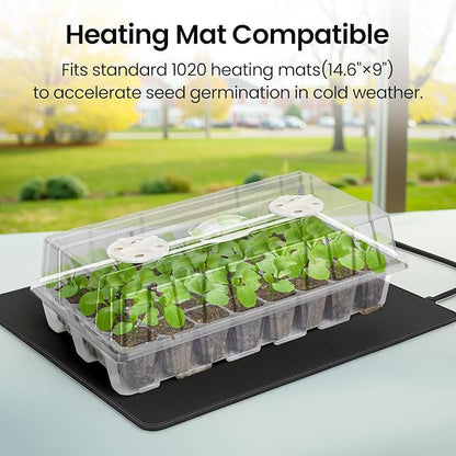 Bonviee 2-Pack Seed Starter Tray - Image 6