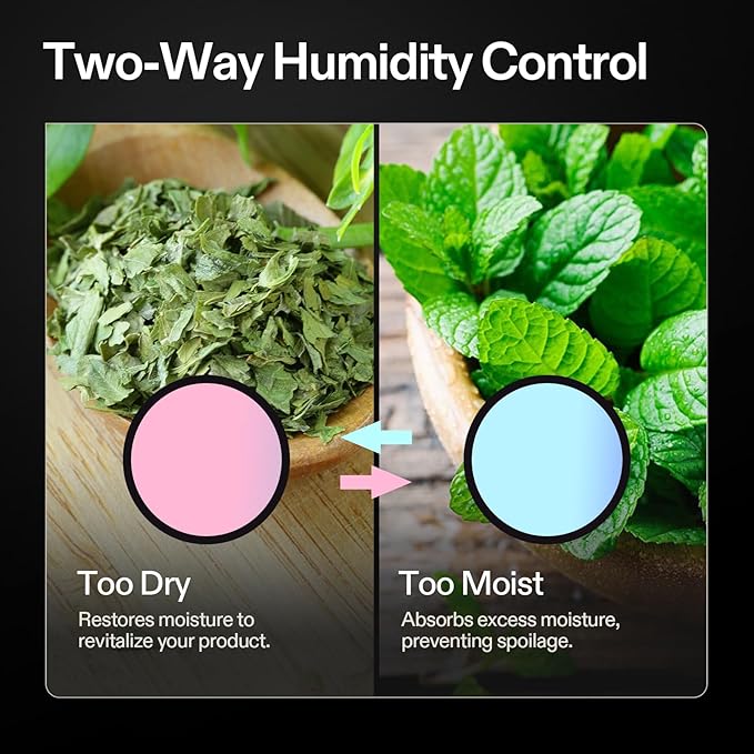 VIVOSUN Heavy Duty 2-in-1 Trimming Tray and 62% RH Two-Way Humidity Control - Image 6