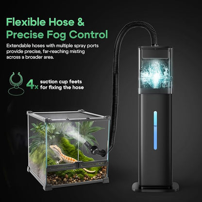 Humidifiers for Plants, 2.1Gal/8L Plant Humidifier Indoor, Reptile Fogger Mister - Image 6