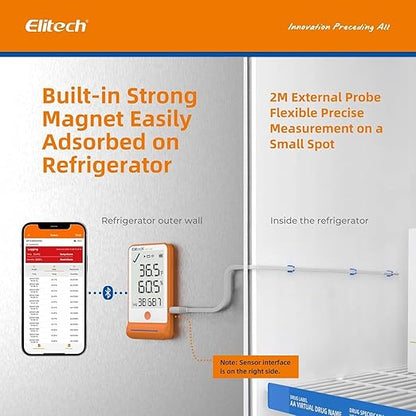 Elitech 10Pack GSP-6 Bluetooth Data Logger Temperature Humidity - Image 5