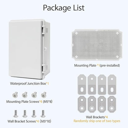 Junction Box ABS Plastic IP65 Waterproof Dustproof Universal Electrical - Image 8