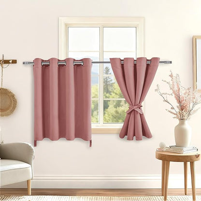 Hiasan RV Blackout Curtains for Bedroom, 52 x 30 Inches Long - Image 2