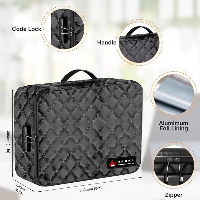 HAUKL Fireproof Document Bag - Image 6