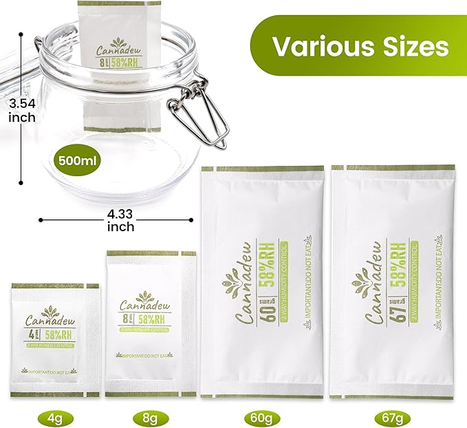 58% RH 4Gram Two-Way Humidity Control Packets– Humidity Packs & Humidity - Image 5