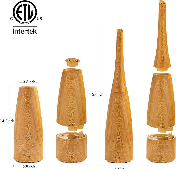 Cool Mist Humidifier, Elecameier Warm and Cool Mist Humidifier - Image 4