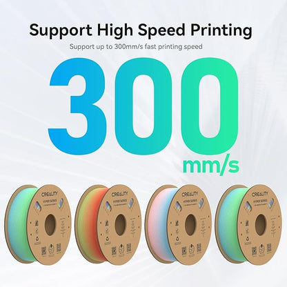 Creality Hyper PLA Filament 1.75mm, 30-300mm/s High Speed 3D Printer Filament - Image 4