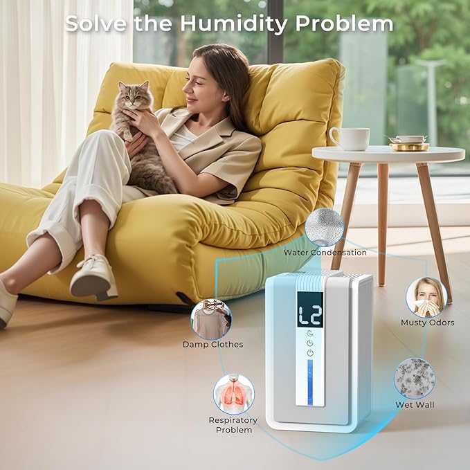 Dehumidifiers for Home, 42 OZ Small Dehumidifier - Image 9