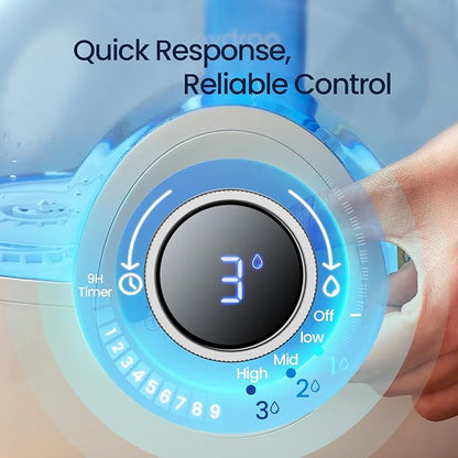 raydrop 2.2L Humidifiers for Bedroom, Cool Mist Humidifiers - Image 3