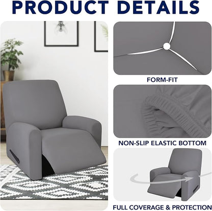 PureFit 100% Dual Waterproof Recliner Cover, Waterproof Couch Cover - Image 4