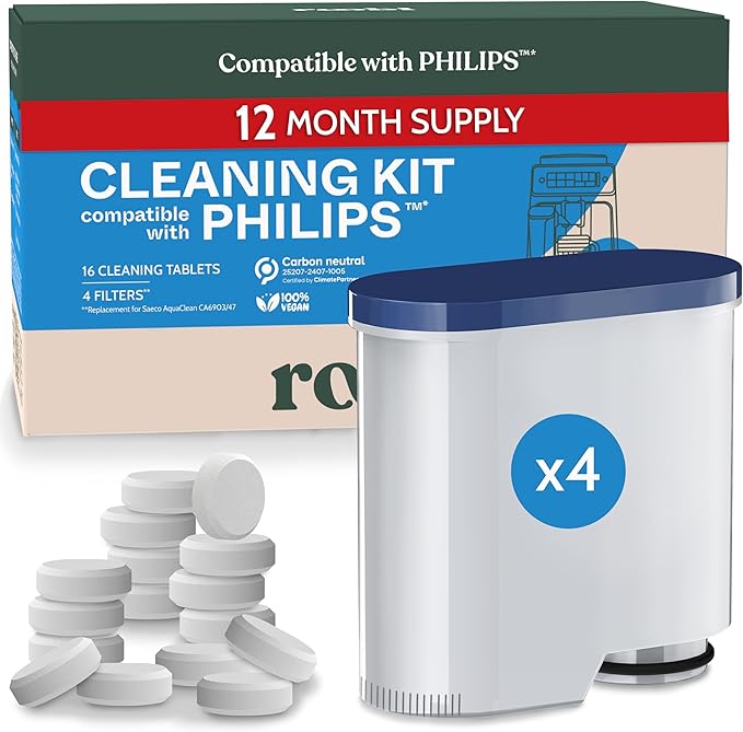 Roobi Cleaning Tablets & Filters Compatible by Roobi