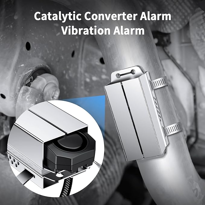 WSDCAM Catalytic Converter Alarm 113dB Loud Wireless Catalytic Converter Anti - Image 2