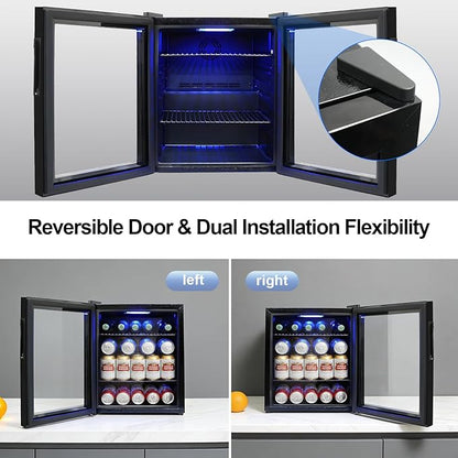 50 Can Mini Beverage Refrigerator - Image 5