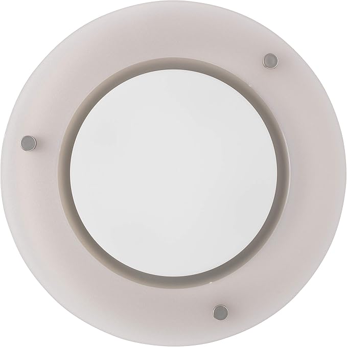Homewerks 7117-02-HW Bathroom Fan Integrated LED Light Ceiling Mount Exhaust - Image 3