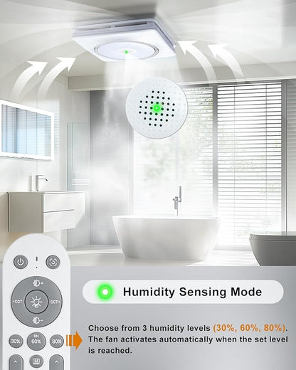 GROWNEER Powerful Oversize Bathroom Exhaust Fan - Image 2
