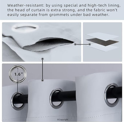 Water Proof Outside Curtains - Image 3