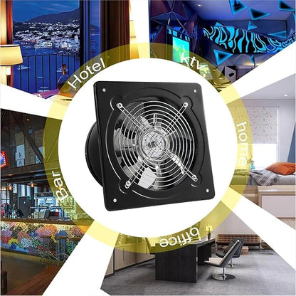 6 inch Exhaust Fan Metal Iron Ventilation Extractor, Silence - Image 8