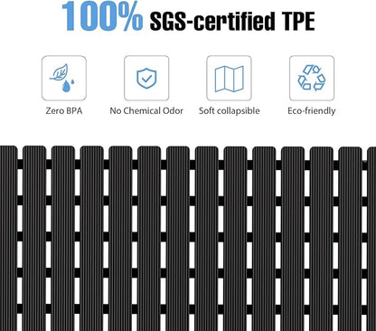 ​Shower Mat Non-Slip Bath Mat for Tub and Shower Stall, 200+ Suction Cups - Image 5