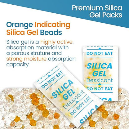 Silica Gel Packets, Moisture Absorbers Desiccant Packs - Image 3