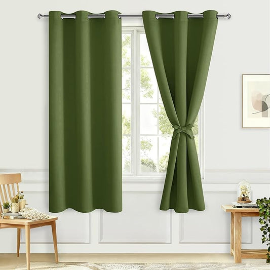 Hiasan Room Darkening Curtains for Bedroom, Noise Reducing, Energy Saving by Hiasan